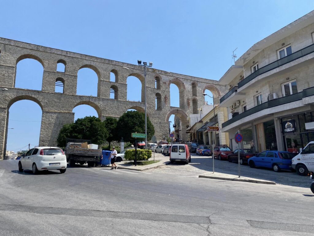 May be an image of 1 person, the Aqueduct of Segovia and Stari Most